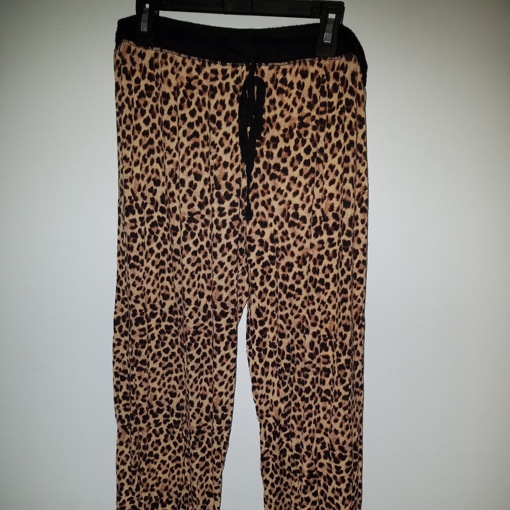 Cheetah Print Pajama Pants